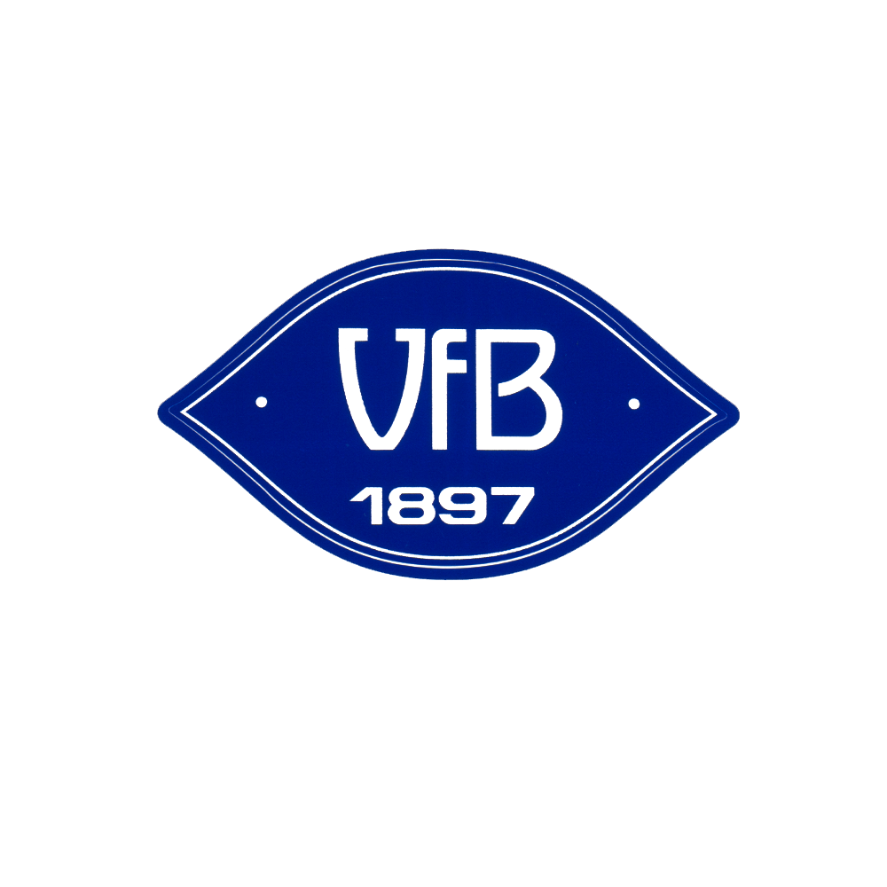 VfB Aufkleber Blau