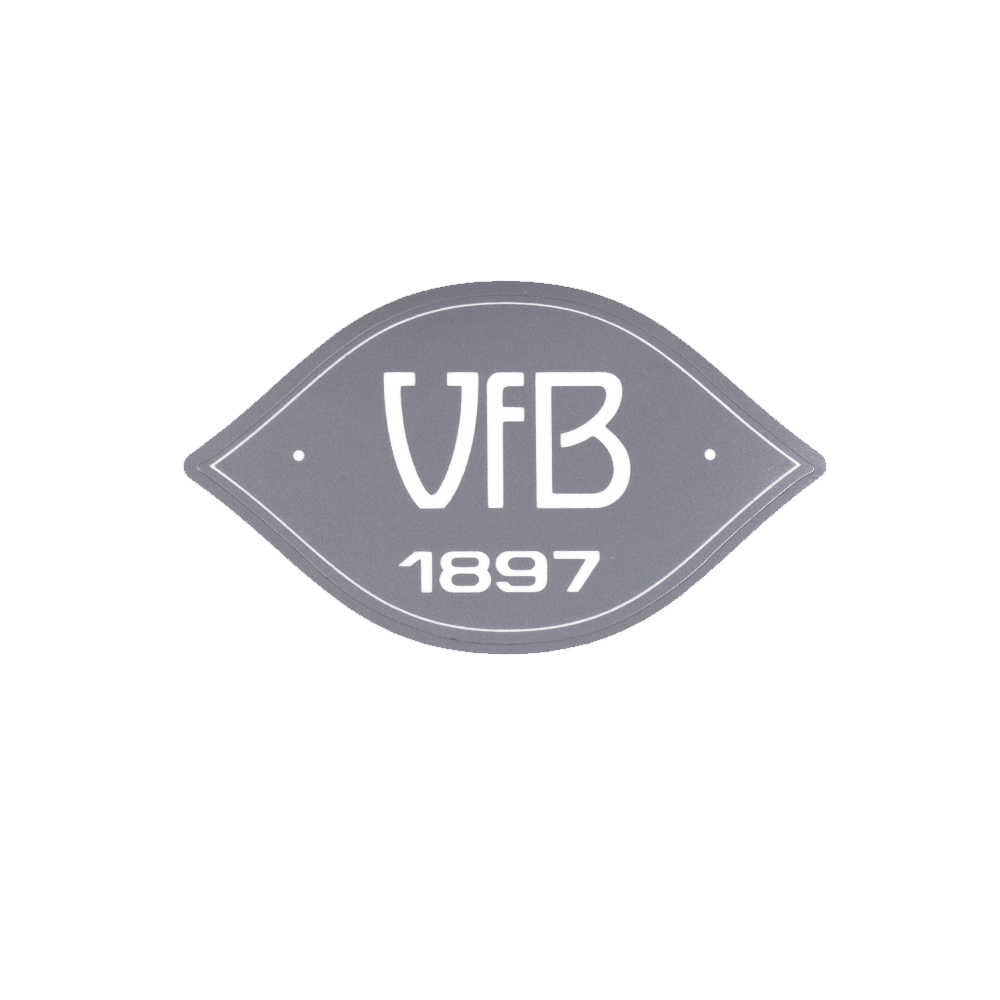 VfB Aufkleber Silber