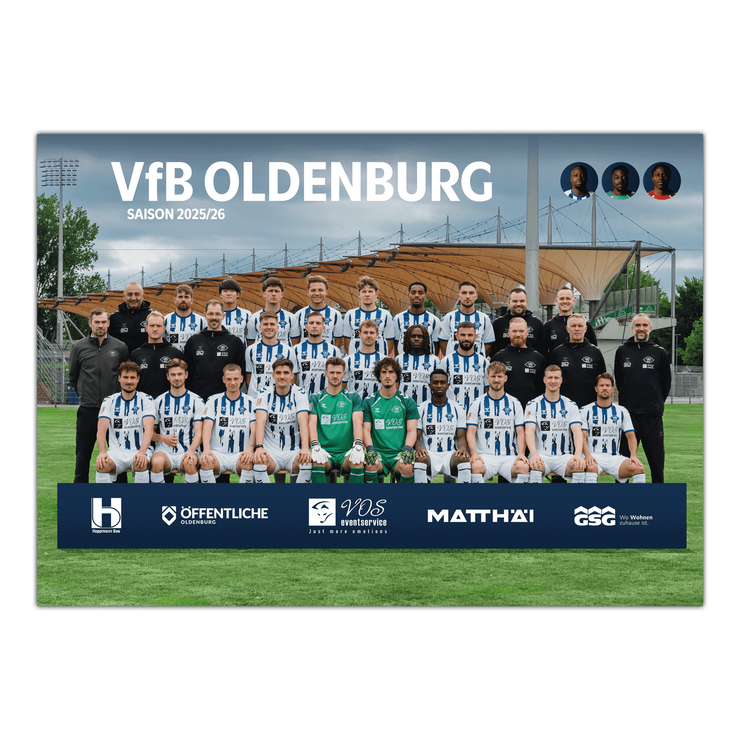 Mannschaftsfoto 2025/26