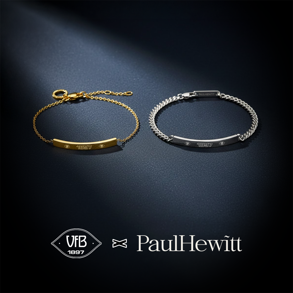 VfB x Paul Hewitt Armband 1897 Silber