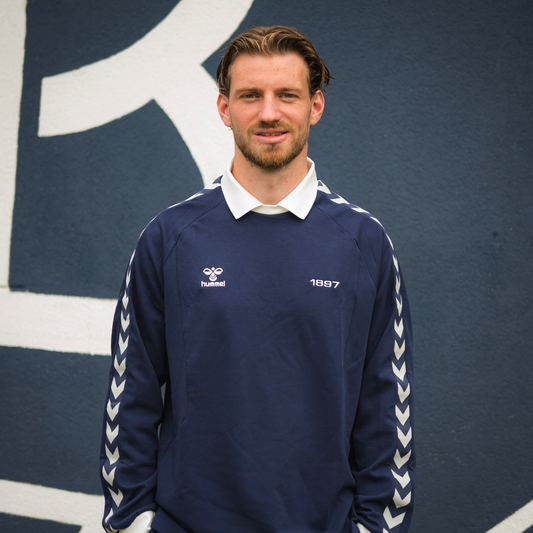 Polo "Retro" Blau